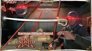 The German Officer Sword Experience  Enlisted [upl. by Hiamerej]