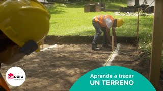 Aprende a trazar un terreno [upl. by Orwin]