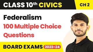 Class 10 Civics MCQ  Federalism Class 10 MCQ  Social Science Class 10 MCQ 202324 [upl. by Petes]