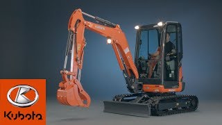 Kubota U27 Series MiniExcavator Mastering Precision and Power in 360° [upl. by Arissa]