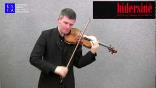 Improve your Martele Violin Bowing  Violin Tips and Techniques [upl. by Nylcsoj]