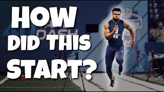 How the 40 Yard Dash Became Such a Big Deal [upl. by Elacsap]