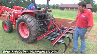 How to Use a Ripper  Field Cultivator  Gardening Series [upl. by Nostets]