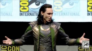 Loki Takes Hall H SDCC 2013 Comic Con FULL appearance [upl. by Karleen]