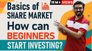 Stock Market For Beginners  How can Beginners Start Investing in Share Market  Hindi [upl. by Aleakcim898]