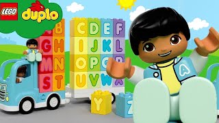 LEGO DUPLO  Alphabet Song amp MORE  Learning For Toddlers  Nursery Rhymes  Cartoons and Kids Songs [upl. by Melicent]