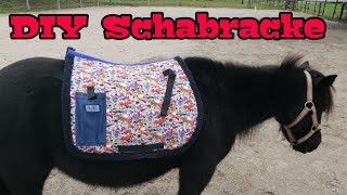 DIY  Schabracke für Shetty selber nähen [upl. by Droffig488]