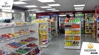 Implementación de GÓNDOLAS METÁLICAS en Lima  Minimarket La Colmena  Testimonio [upl. by Abell502]