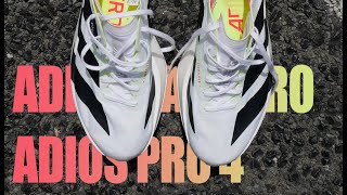 Adidas Adizero Adios Pro 4 [upl. by Ilario]