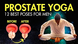 12 Yoga Poses for Prostate Problems  Prostate Exercise for Men prostateproblems [upl. by Fita59]