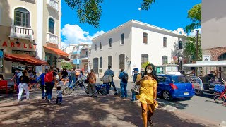 Walking Santo Domingo Zona Colonial  Dominican Republic Real Streets Tour [upl. by Lovel]