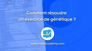 Comment résoudre un exercice de génétique [upl. by Redyr]