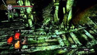 Dark Souls Blighttown First Bonfire Location [upl. by Kelsy]