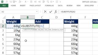 Excel Magic Trick 1222 Formula To Add 10kg 6kg 19kg Array Formula Or Custom Number Format [upl. by Eatnahs483]