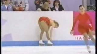 94 Olympics SP Warm UpTonya Harding [upl. by Einnol]