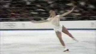 Tonya Harding USA  1992 Albertville Ladies Free Skate [upl. by Esinev]