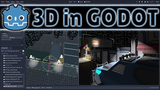 3D in Godot  Creating 3D Levels An Informal Tutorial [upl. by Adnylem484]