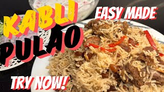 7 Minute KABULI PULAO Recipe Hack  MUST WATCH [upl. by Ketti842]