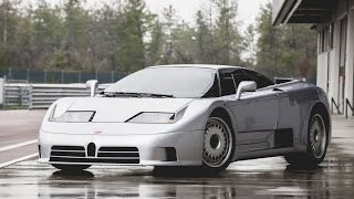 La Supercar dal cuore spezzato Bugatti EB110 GT  Davide Cironi Drive Experience [upl. by Ellenig]