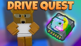 Completing Glitched Drive Quest  Bee Swarm Simulator [upl. by Noella]