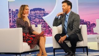 Renée Zellweger Teaches Harry Tips To A Good British Accent [upl. by Anaderol]