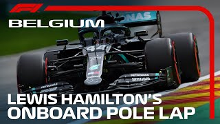 Lewis Hamiltons Pole Lap  2020 Belgian Grand Prix  Pirelli [upl. by Rozele890]