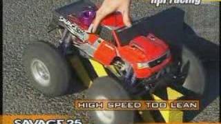 Nitro RC Engine Tuning 2 useing a HPI Savage 25 [upl. by Anawt]