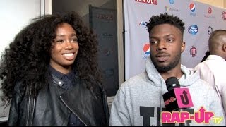 TDEs SZA and Isaiah Rashad Talk Kendrick Grammy Performance [upl. by Aurore153]