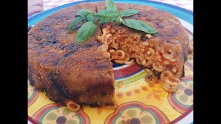 Sicilian Food The Traditional Timballo [upl. by Alauqahs40]