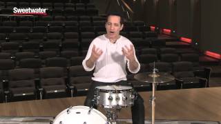 DW Collectors Series Metal Snare Drum Review by Sweetwater Sound [upl. by Werda]