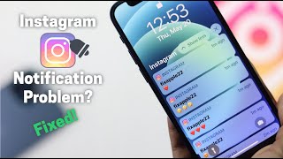 Instagram Notifications Not Working iPhone Fixed [upl. by Valda]