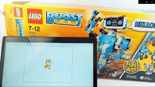 Programming Lego® Boost with Scratch [upl. by Nalyac]