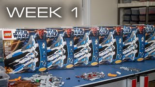 Building Mandalore in LEGO  Week 1 Planning [upl. by Amuh]