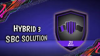 HYBRID 3 SBC SOLUTION MADFUT 21 [upl. by Nwhas340]