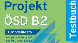 Projekt ÖSD B2 Hören modelltest 1 [upl. by Esertal989]