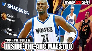 NEW Timberwolves Kevin Garnett build in NBA 2K24 [upl. by Lucretia756]