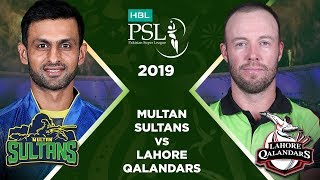 Match 10 Full Match Highlights Multan Sultans Vs Lahore Qalandars  HBL PSL 4  HBL PSL 2019  MA2 [upl. by Janeva]