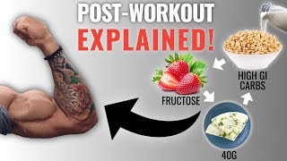 The Best ScienceBased Post Workout Meal To Build Muscle EAT THIS [upl. by Turrell]