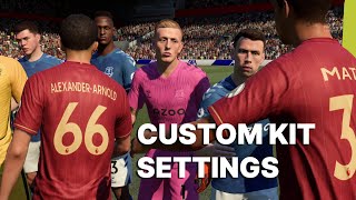 HOW TO Edit Number Colors amp Collars in FIFA 21 [upl. by Yelkcub]