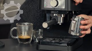 DeLonghi Stilosa EC260 Espresso Machine  Crew Review [upl. by Ames]