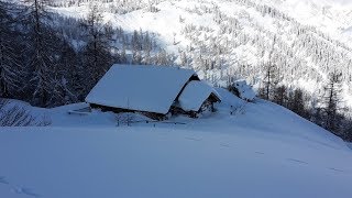 Leben auf der Alm im Winter [upl. by Netsirt784]