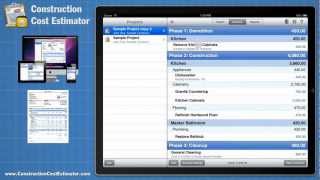 Construction Cost Estimator App for the Mac iPad and iPhone [upl. by Ignacio]