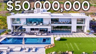 Inside a 50 Million Malibu MEGA Mansion on BILLIONAIRES BEACH [upl. by Atinehs]