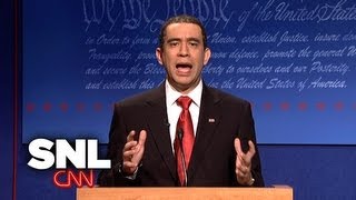 Presidential Debate  Saturday Night Live [upl. by Demitria]