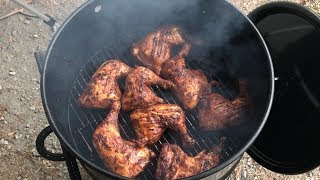 Smoked Chicken Leg Quarters on The Pit Barrel Cooker [upl. by Aryaz917]