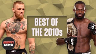 The best MMA fights of the decade McGregor vs Diaz Jones vs Gustafsson and more  ESPN MMA [upl. by Ellehcor]