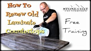 Renew Old Laminate Countertops [upl. by Lenci358]