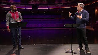 Opera singing masterclass with Gerald Finley The Royal Opera [upl. by Adolphe286]