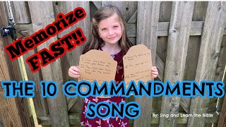 10 Commandments Song for Easy and Simple Memorization [upl. by Xena]