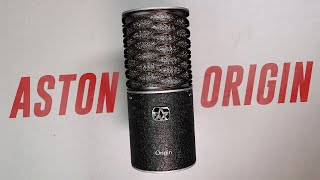 Aston Microphones Origin Mic Review  Test Compared to NT1 SM7b KSM32 [upl. by Berkin]